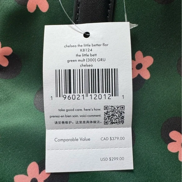 Kate Spade Chelsea Tote with Floral Design NWT - Picture 5 of 5